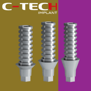 Non rotating temporary abutments CP/EL