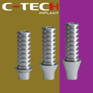 Rotating temporary abutments CP/EL