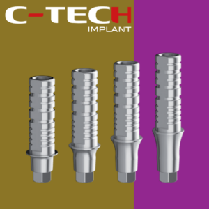 Non rotating CEC titanium bases CP/EL