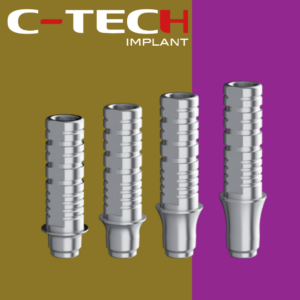 Rotating CEC titanium bases CP/EL